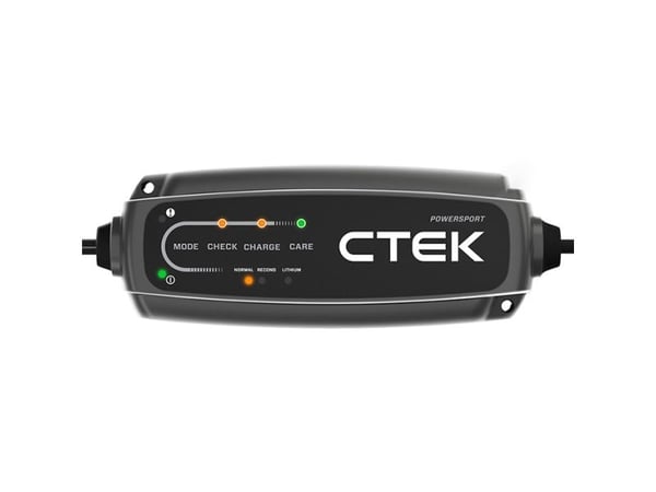 Ctek lataa CT5 Powersport EU Lithium- ja LA-akkuihin