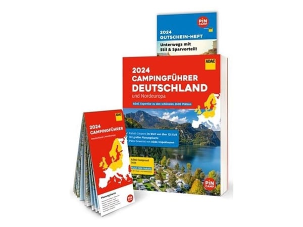 ADAC campingguide 2024-2025 Tyskland/Nordeuropa