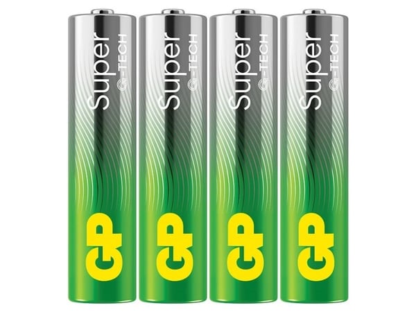 GP Super Alkaline - Batteri AAA / LR03 - Alkaline