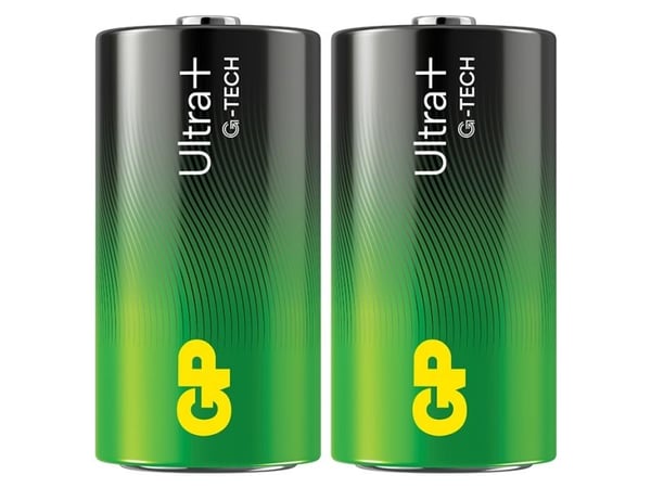 GP Ultra Plus C-alkaliparisto 14AUP/LR14 2-pack 2 kpl