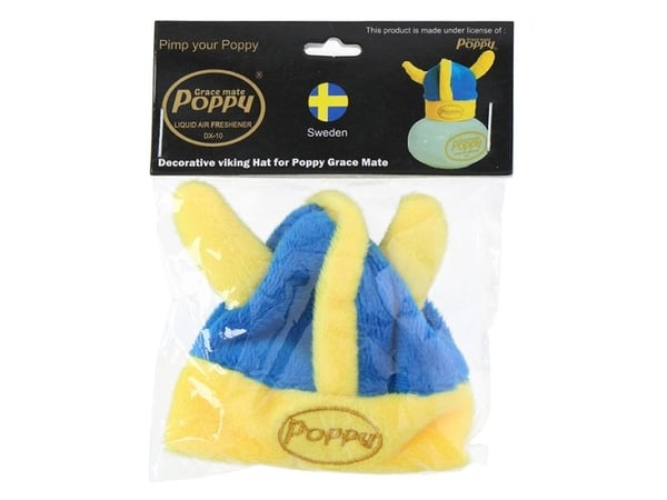 Poppy hue i Sverige design