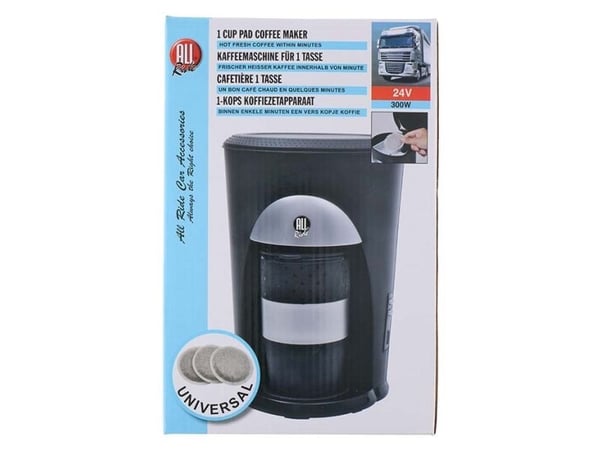 Allride Kaffemaskine med indbygget kop, 24V, 300W