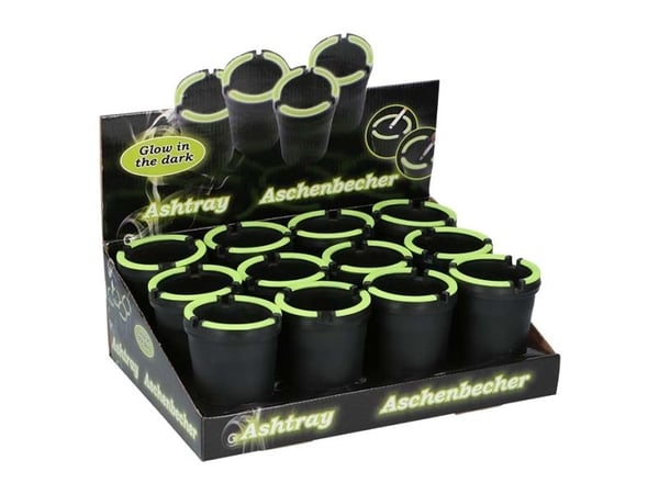 Askebæger, Sort, Glow In The Dark Askebæger, Sort, Glow In The Dark