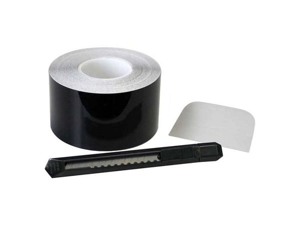 Foliatec Chrome Delete folie sæt sort glans 5cm x 15M
