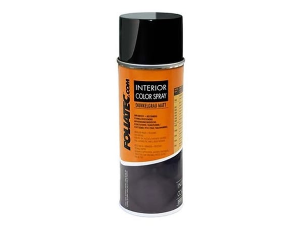 Foliatec Interior Color Spray tummanharmaa ruoka 400 ml