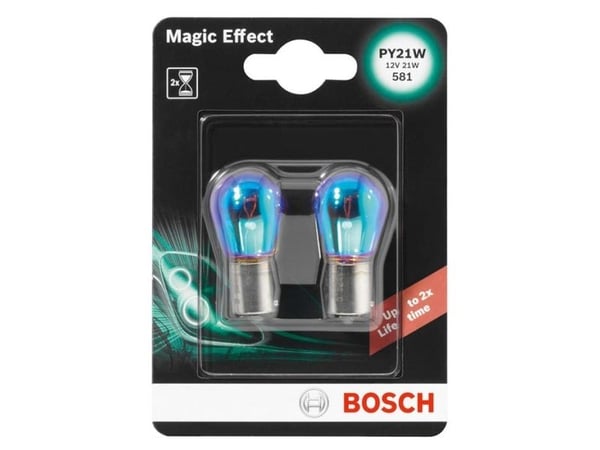 Polttimo Bosch Magic Effect, PY 21W, 2 kpl, 12v,, BAU15s