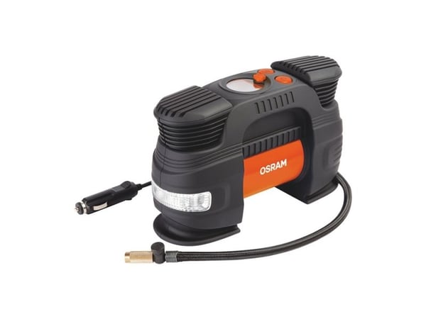 OSRAM Automotive OTI830 dekkpumpe TYREinflate 830 5,5 bar - automatisk avslåing, digitalt display, med arbeidslampe, med powerbankfunksjon