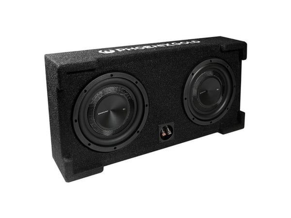 Phoenix Gold 2X8" 250 W RMS 2Ohm passiivinen sub. laatikko