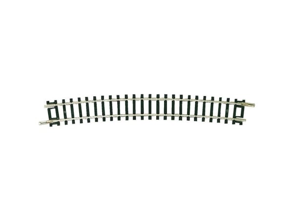 Fleischmann 22227 skinne (uten ballast) buet spor 15° 480 mm