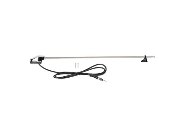 Antenne AM/FM universal DIN chrome 118cm