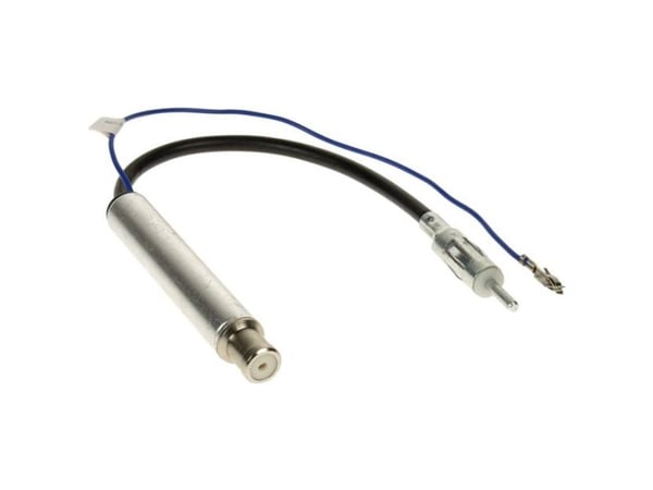 ACV 1500-03, Adapteri, Musta, Metalli, ISO(f) > DIN(m), 1 kpl, Audi A2 (8Z) 11/1999 - 07/2005* Audi A3 (8L) 06/2000 - 05/2003 Audi A3 (8P) 03/2003 ...
