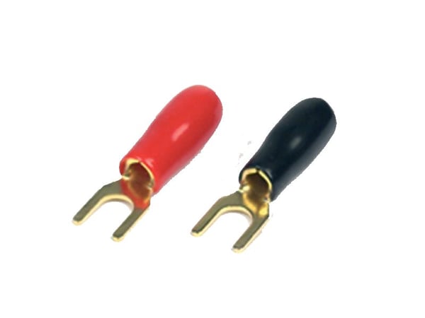 Caliber spade terminal