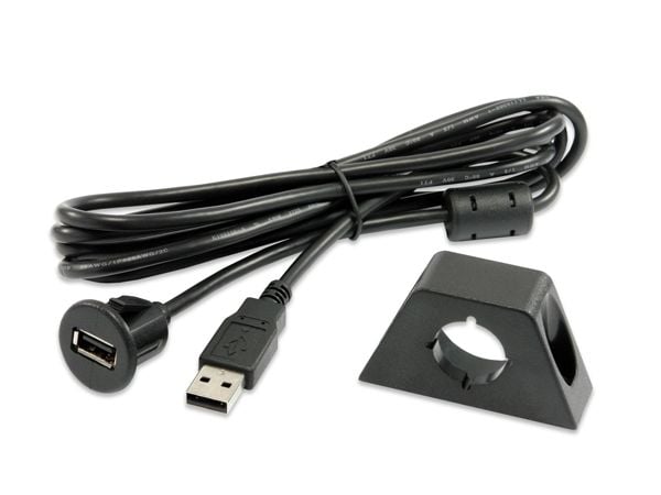 Alpine USB-kabel med fäste - 2 meter