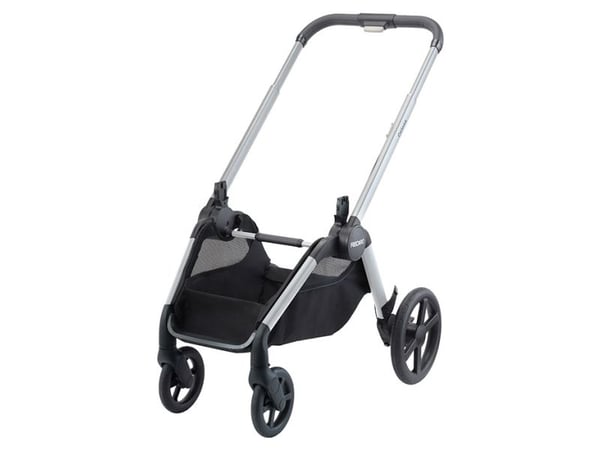 Recaro Celona Offroad barnevogn Sølv barnevognramme i aluminium