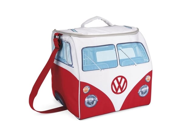 Jäähdytyslaukku, VW T1 bussi punainen 30 litraa