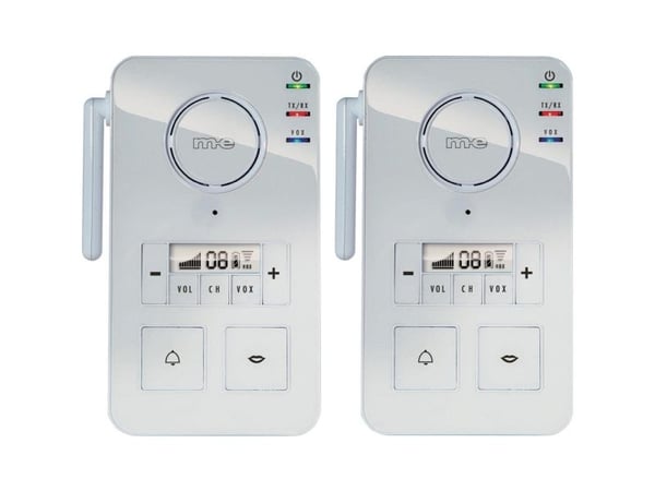 M-E MODERN-ELECTRONICS Radio Intercom FS 2.1 Hvit (FS 2.1) - Uten batteri