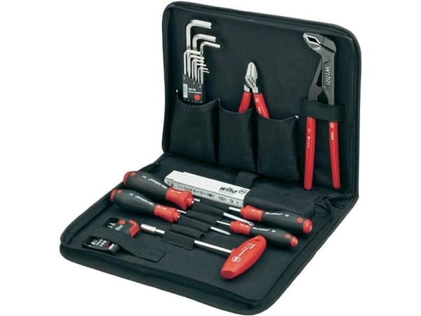 Wiha 36388, Sort, Rød, 330 mm, 270 mm, 60 mm, 2,1 kg, 30 verktøy