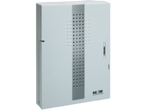 Grothe CROMA 230A - silver - vit - plast - kopplad - 86 dB - IP40 - AC - likström (43175)