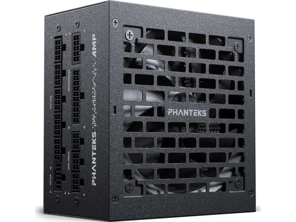 Phanteks AMP GH 750 - Strømforsyning (intern) - helt modulær - ATX12V 3.1 - 80 PLUS Gold - AC 100-240 V - 750 watt - Europa - svart