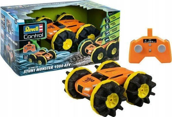 Revell Revell RC Cascade autossa "Monster 1080", jossa on ketjuvetolaite