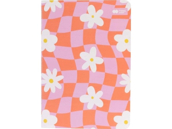 Happy Color Notes stiftet A6/32K med prikker Bloom pastellfarge