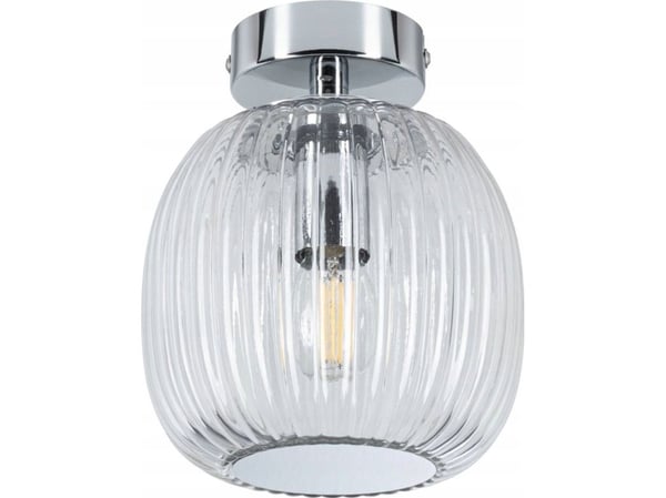 Taklampa Paulmann RUYA badrumsarmatur - E14 max 20 W - IP44 - 230 V - krom / glas