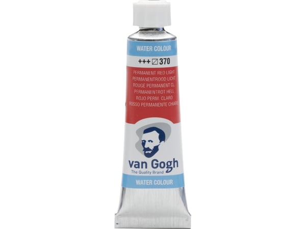 Van Gogh akvarellfarge tube Permanent Red Light 370