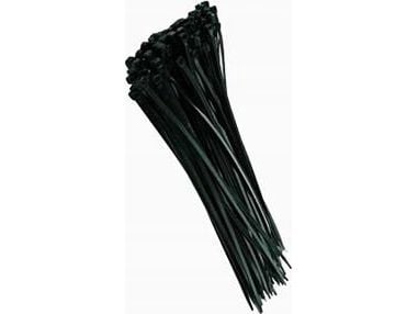 JAPRO buntband 250x4,8mm svarta UV-beständiga Jawal 812 TZ-25/5 BK, 100 st.