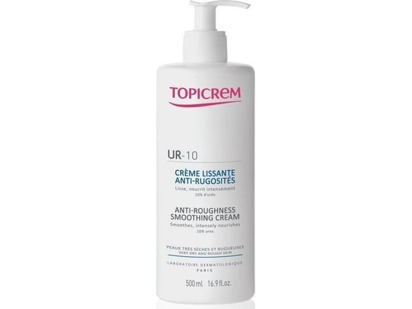 Topicrem UR-10 Anti-Roughness glattekrem for svært tørr hud 500 ml