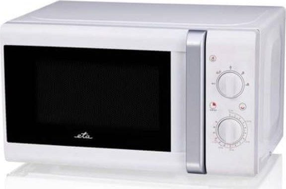 Eta 020890000, Pöytämalli, 20 L, 700 W, Sisäänrakennettu näyttö, Painikkeet, Rotaatio, Valkoinen