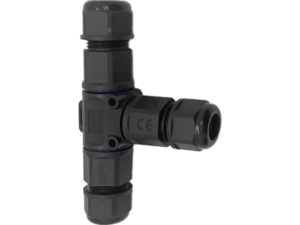 Orno kabelkontakt T-fordeler med hurtigkobling IP68, 3x4mm2, 400V/16A