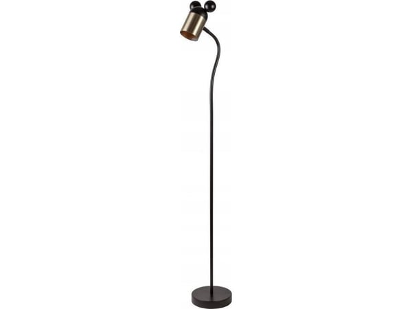 GTV gulvlampe GTV Mouse LP-MOUS-11-DEC gulvstående lampe 1x25W E27 svart/gull