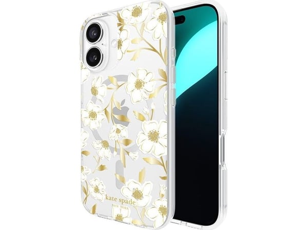 Kate Spade New York Protective Gems MagSafe - Deksel iPhone 16 (Sunshine Floral)