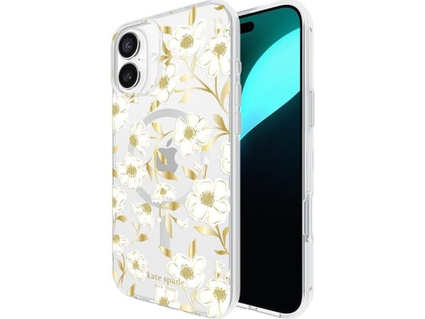 Kate Spade New York Protective Gems MagSafe – etui til iPhone 16 Plus (Sunshine Floral)
