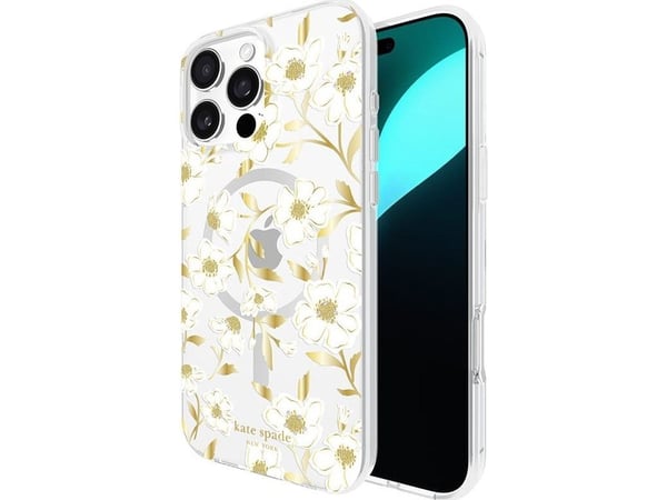 Kate Spade New York Protective Gems MagSafe - Etui iPhone 16 Pro Max (Sunshine Floral)