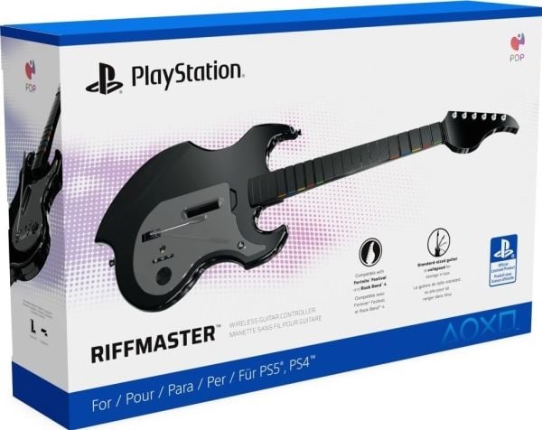 PDP RIFFMASTER - Gitarkontroller - trådløs - for Sony PlayStation 5, Sony PlayStation 4