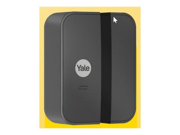 Yale - - kaapelointi - Wiegand - musta hopeisella reunalla