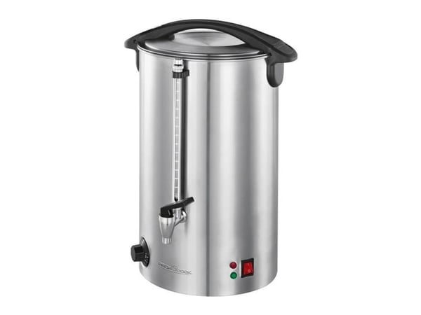 ProfiCook PC-HGA 1111 - Varmtvannsdispenser - 16 liter - 1.5 kW - rustfritt stål / svart