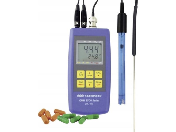 GMH 3511 Set pH-/redoks-/temperaturmåler 3511-Set 0,00 - 14,00 pH -5 til ... (605215)