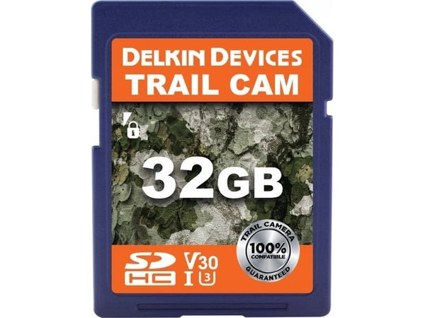 Kart Delkin Delkin SDHC Trail Cam R100/W30 (V30) 32GB (NY)