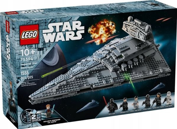 LEGO Star Wars 75394 Imperial Star Destroyer byggesett, 1555 stk., 10+