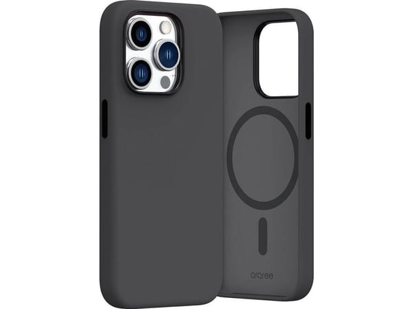 Araree Typoskin M-deksel iPhone 15 Pro Max 6,7" svart/svart AR20-01859A