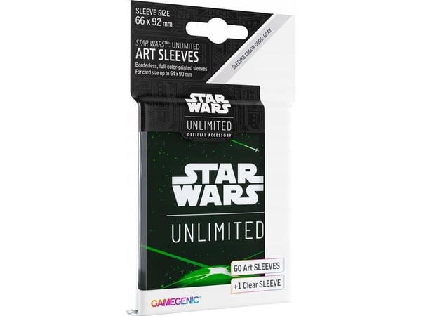 Gamegenic Star Wars Unlimited art-sleeves kortbeskyttere grønn