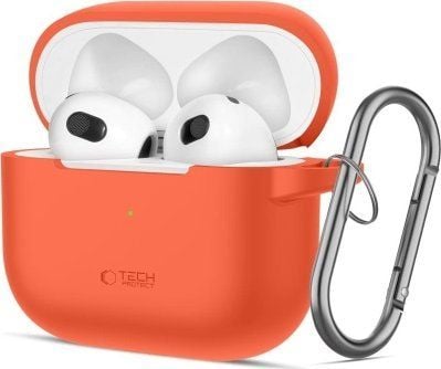 Tech-Protect SILICONE HOOK Apple AirPods 3 neonorange