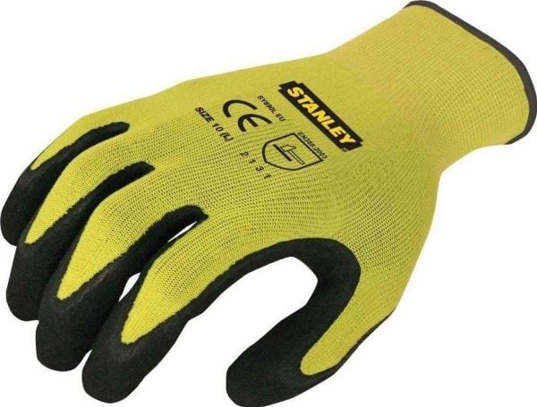 Stanley by Black & Decker Sandy Foam Gripper størrelse 10 SY890L EU arbeidshansker, 1 par