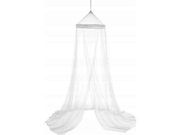 Atmosphera baldakin myggnetting over sengen - hvit, 60 x 250 cm