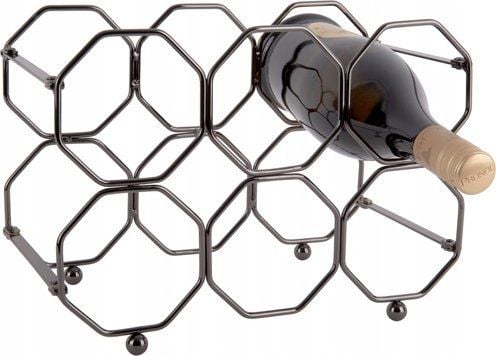 Vilde HONEYCOMB vinhylle, for 6 flasker, 31 x 22 x 16,5 cm
