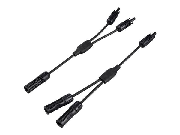Sygonix SY-6408046 adapterkabel for solcelleanlegg 30 A svart 36 cm