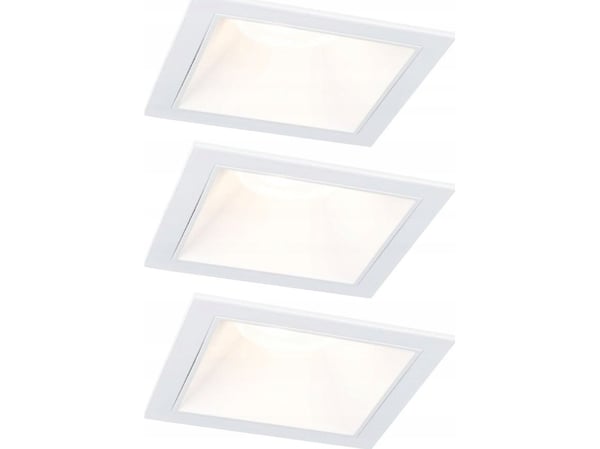 Paulmann 93126 Cole LED uppoasennusvalaisin 3 kpl LED (RGB) 6 W valkoinen