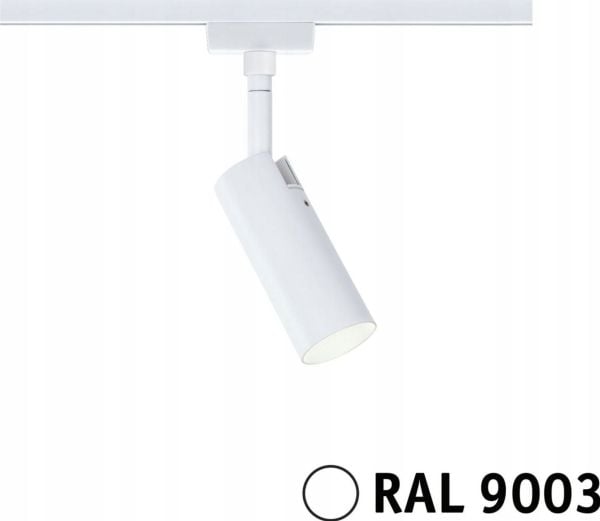 Paulmann URail TUBO LED 3-STEP DIM 4W 150 lm 3000K 230V hvit RAL9003 / metall